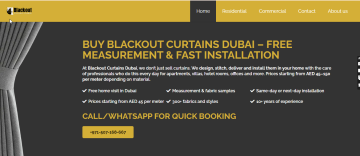 Blackout Curtains Dubai